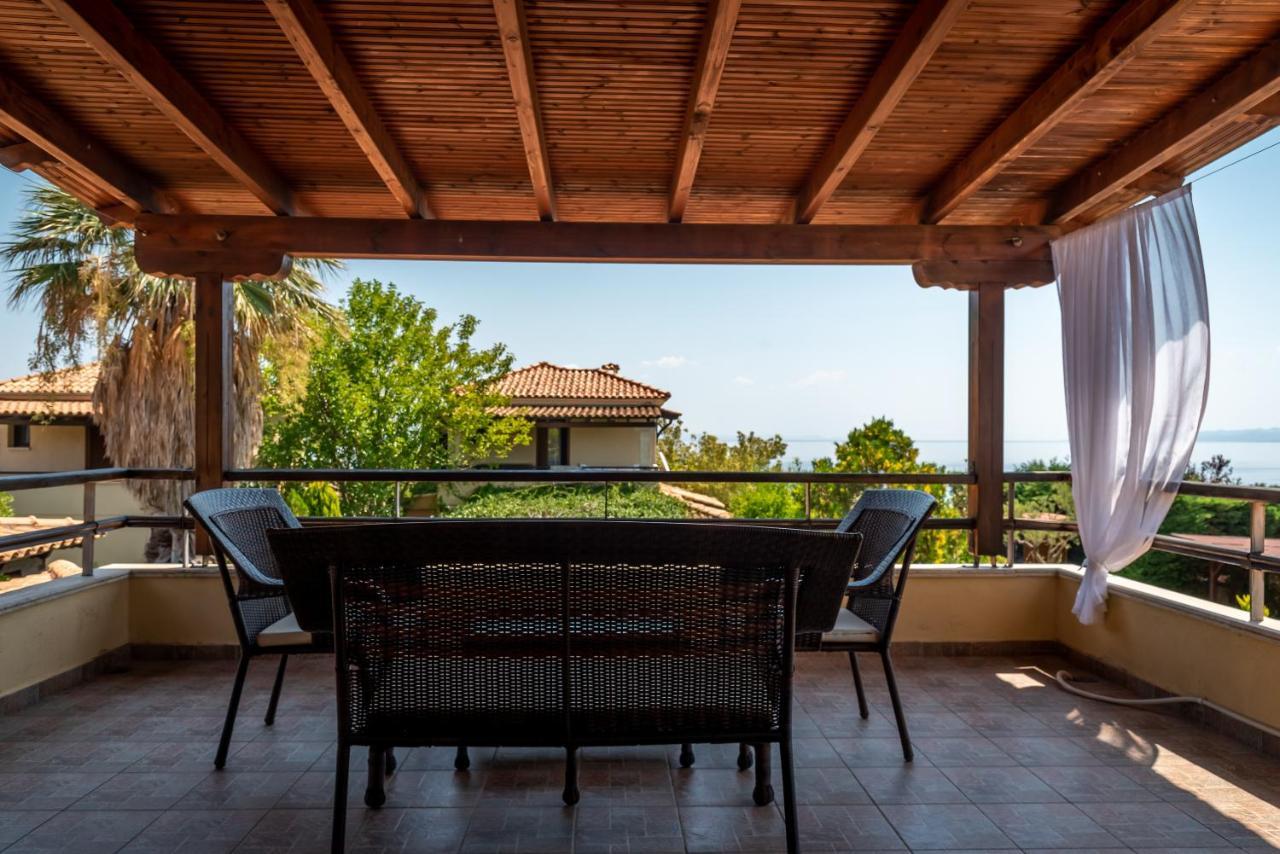 Blue Thea Luxury Villa In Afitos Dış mekan fotoğraf