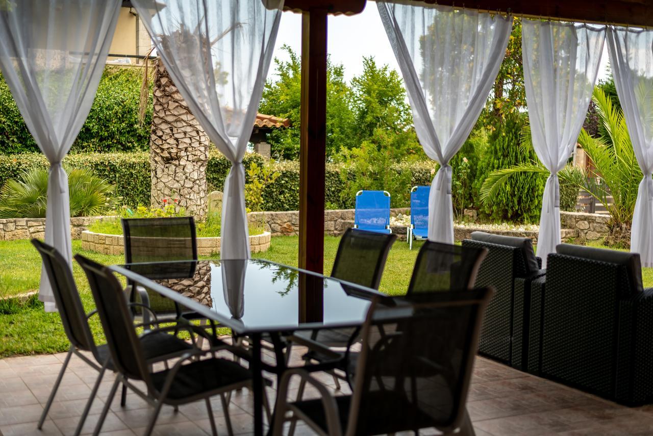 Blue Thea Luxury Villa In Afitos Dış mekan fotoğraf