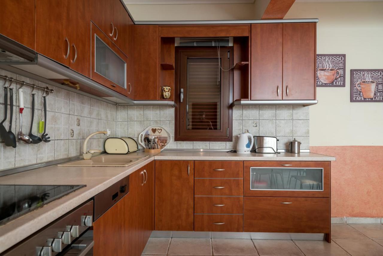 Blue Thea Luxury Villa In Afitos Dış mekan fotoğraf