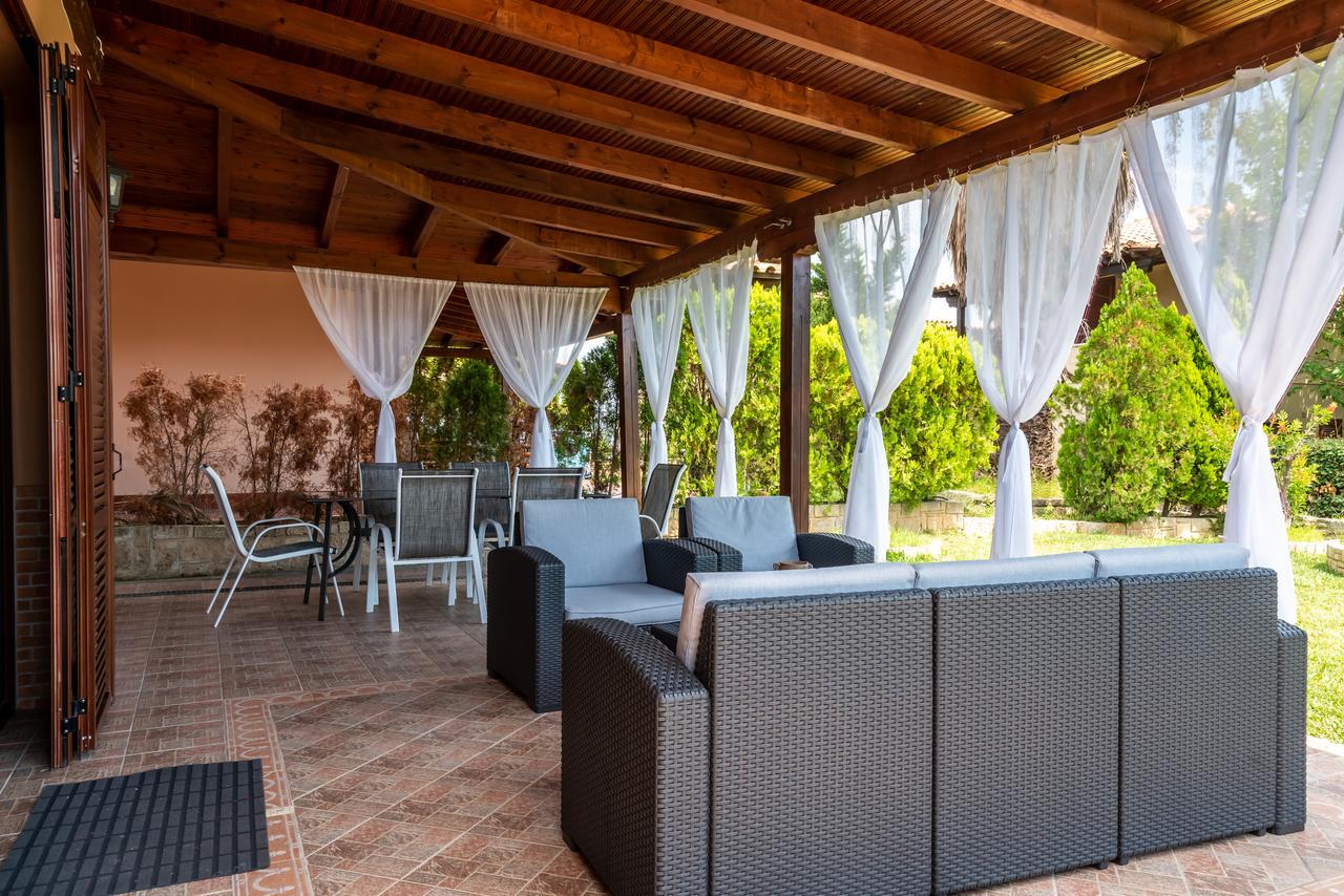 Blue Thea Luxury Villa In Afitos Dış mekan fotoğraf